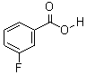 间氟苯甲酸分子式结构图