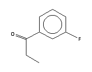 3-氟苯丙酮分子式结构图