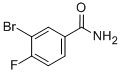 3-溴-4-氟苯甲酰胺分子式结构图