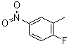 2-氟-5-硝基甲苯分子式结构图