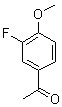 3-氟-4-甲氧基苯乙酮分子式结构图