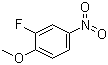 2-氟-4-硝基苯甲醚分子式结构图