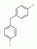 双(4-氟苯基)甲烷分子式结构图