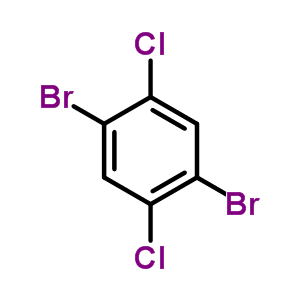 1,4-二碘-2,5-二氯苯分子式结构图