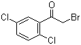 2-溴-1-(2,5-二氯苯基)乙酮分子式结构图