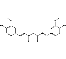 姜黄素分子式结构图
