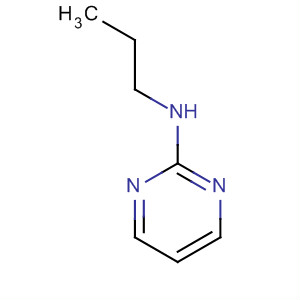 N-丙基-2-嘧啶胺分子式结构图