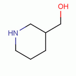 3-哌啶甲醇分子式结构图