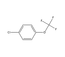 对氯三氟甲氧基苯分子式结构图