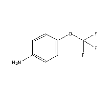 4-三氟甲氧基苯胺分子式结构图