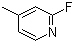 2-氟-4-甲基吡啶分子式结构图