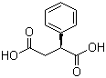 (R)-(-)-苯基丁二酸分子式结构图