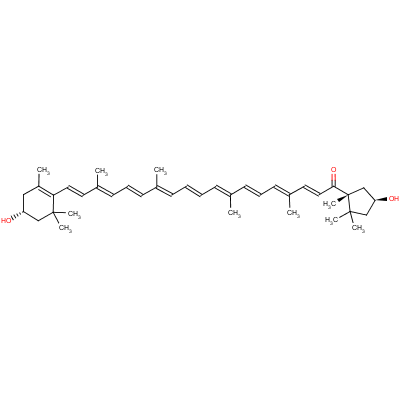 辣椒红分子式结构图