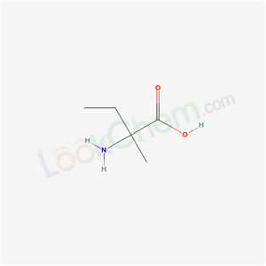 2-氨基-2-甲基丁酸分子式结构图