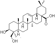 常春藤皂苷元分子式结构图