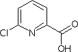 2-氯吡啶-6-羧酸分子式结构图