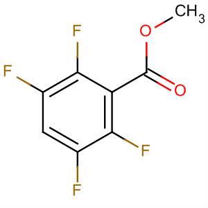 2,3,5,6-四氟苯甲酸甲酯分子式结构图