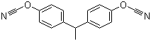 1,1-双(4-氰氧苯基)乙烷分子式结构图