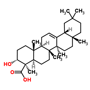 alpha-乳香酸分子式结构图