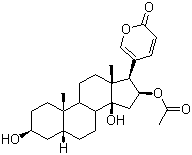 蟾毒它灵分子式结构图