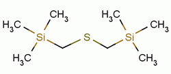 双(三甲基硅基甲基)硫醚分子式结构图