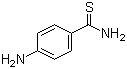 4-氨基硫代苯甲酰胺分子式结构图