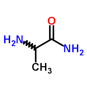 2-氨基丙酰胺分子式结构图