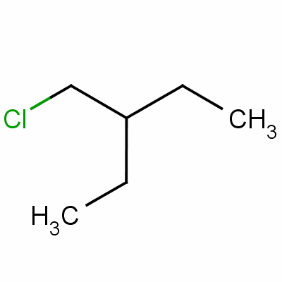 1-氯-2-乙基丁烷分子式结构图