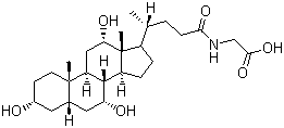 甘氨胆酸分子式结构图