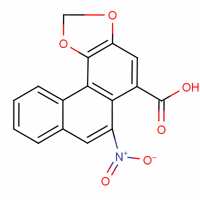 马兜铃酸B分子式结构图