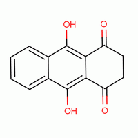 1,4-二羟基蒽醌隐色体分子式结构图