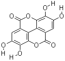 鞣花酸分子式结构图