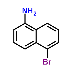 1-氨基-5-溴萘分子式结构图