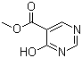 4-羟基嘧啶-5-甲酸甲酯分子式结构图