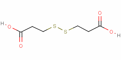 2,2'-二硫代二丙酸分子式结构图