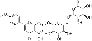 蒙花苷分子式结构图