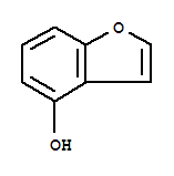 4-苯并呋喃酚分子式结构图