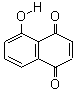 5-羟基-p-萘醌分子式结构图