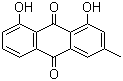 大黄酚分子式结构图