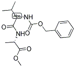 Cbz-缬氨酰-丙氨酸-甲酯分子式结构图