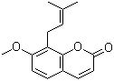 蛇床籽素分子式结构图