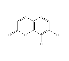 瑞香素分子式结构图