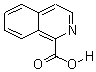 1-羧基异喹啉分子式结构图