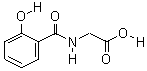 Α-羟基马尿酸分子式结构图