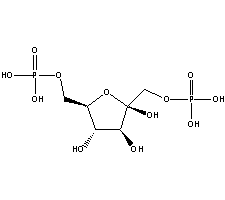 果糖二磷酸钠分子式结构图