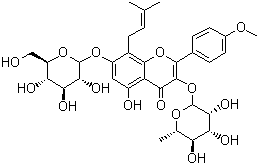 淫羊藿苷分子式结构图