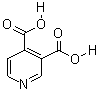 吡啶-3,4-二羧酸分子式结构图