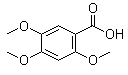 2,4,5-三甲氧基苯甲酸分子式结构图