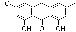 大黄素蒽酮分子式结构图