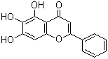 三羟黄酮分子式结构图